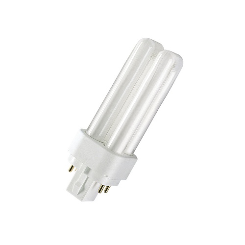 Лампа энергосберегающая КЛЛ OSRAM DULUX D/E 26W/827 G24Q-3